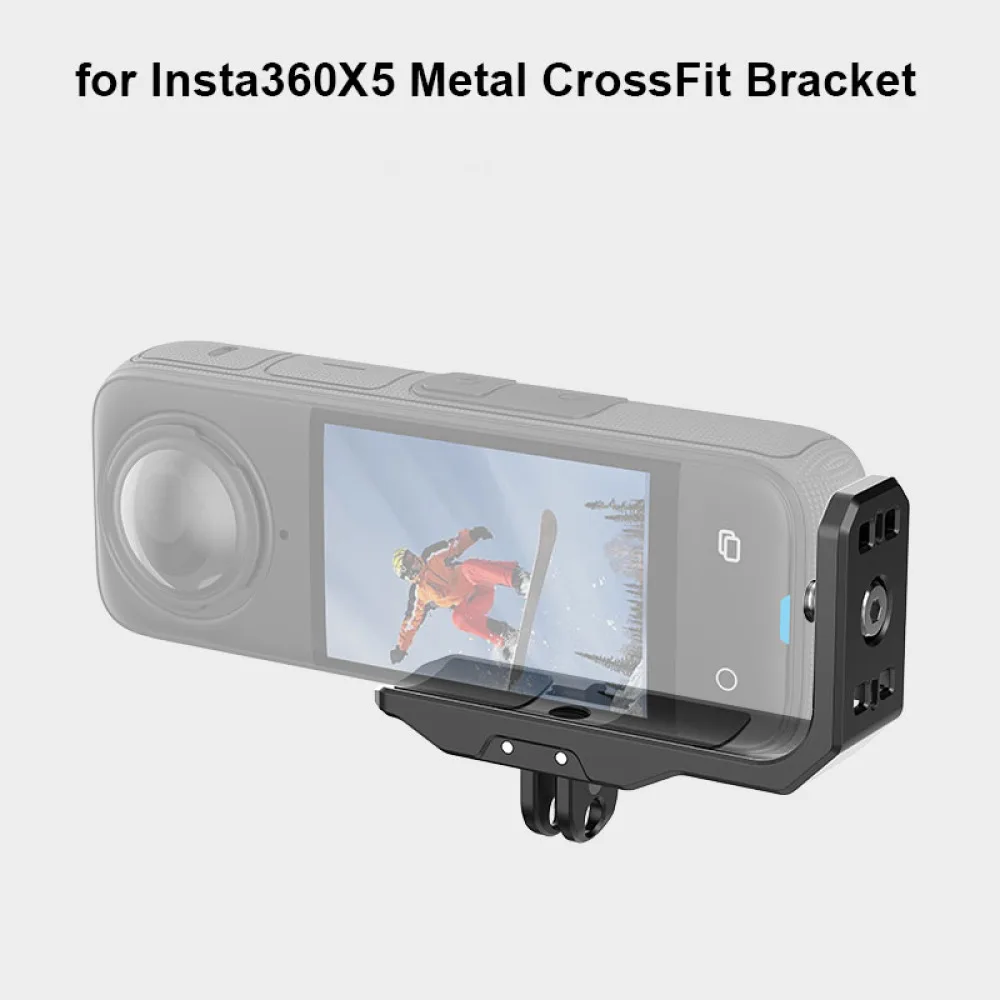 

for Insta360 X5/X4 Magnetic Foldable Mount Adapter L-shaped Horizontal Vertical Quick Release Mount X5 Camera Accessories