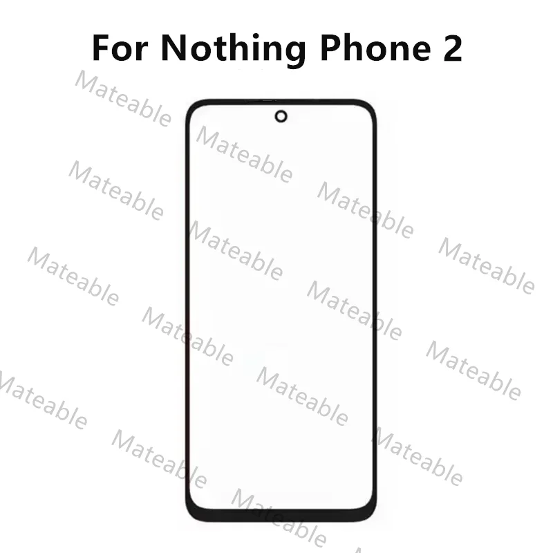 Front Glass For Nothing Phone 3 3A Lite Pro 2A Plus CMF 1 2 Touch Screen LCD Display Out Panel Repair Parts + OCA image 2