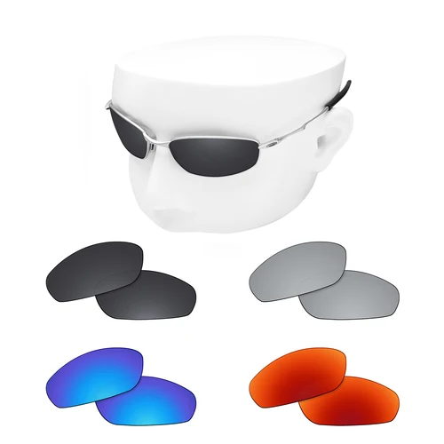 Imagen 1 del producto Lentes de repuesto polarizadas OOWLIT para gafas de sol Oakley Whisker OO4141 - multicolor