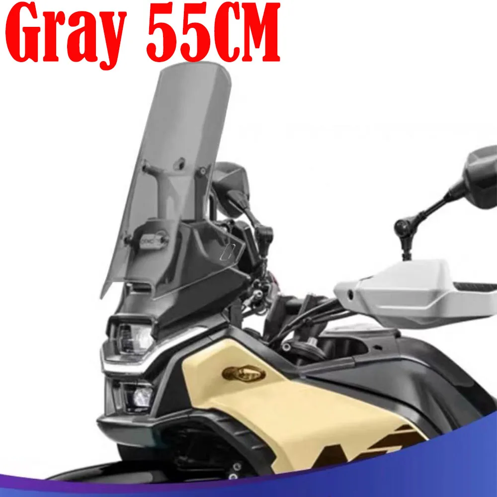 الزجاج الأمامي للدراجة النارية DS900 X لـ Loncin VOGE Valico ds900x DS900X زيادة الارتفاع الزجاج الأمامي منحرف شاشة الرياح