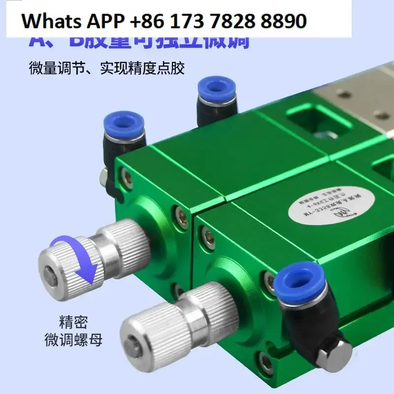 Two-component ab static mixing dispensing  high viscosity thermal conductivity silicone epoxy resin suction filling  MY3318