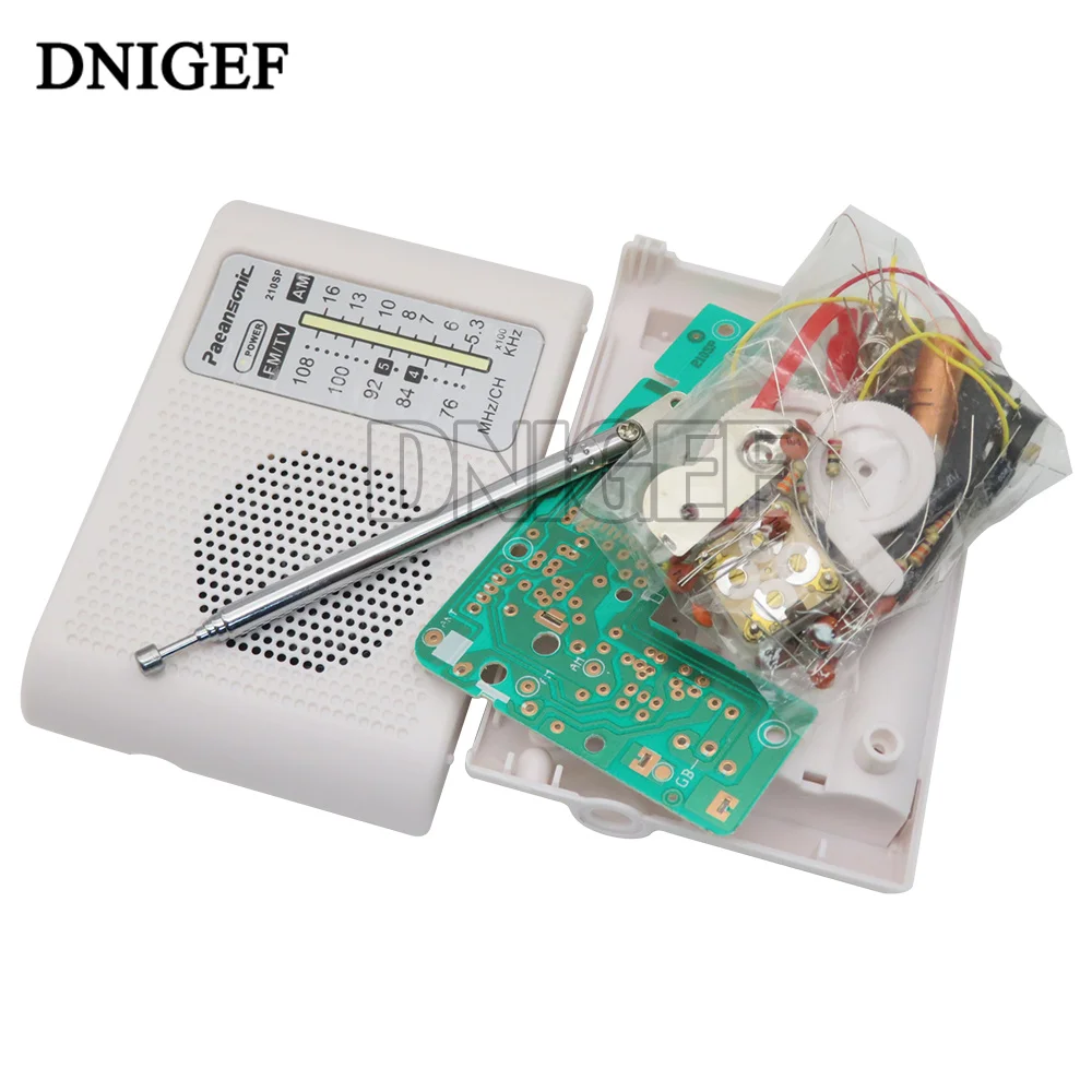 DNIGEF CF210SP AM\\FM Stereo Radio Kit DIY Electronic Assemble Set Kit For Learner DropShip DIY Laboratory