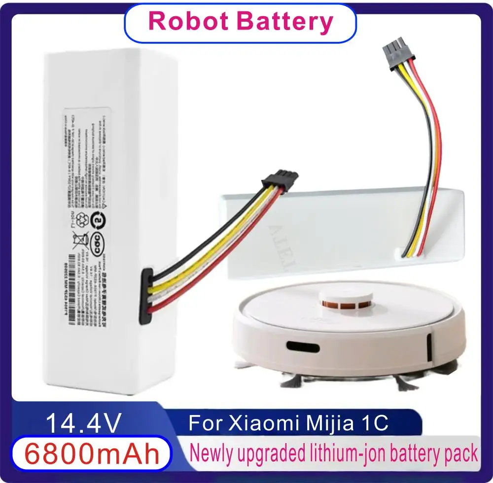 

14.4V Battery High-capacity The New 1C Sweeper Robot Battery 1C P1904 4S1P MM Mijiami Vacuum Cleaner Sweeping Robot Battery G1