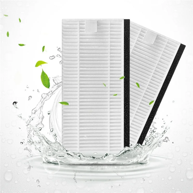 16 pçs para neabot q11 robô aspirador de pó acessórios principal escova lateral mop pano filtro hepa saco pó peças reposição