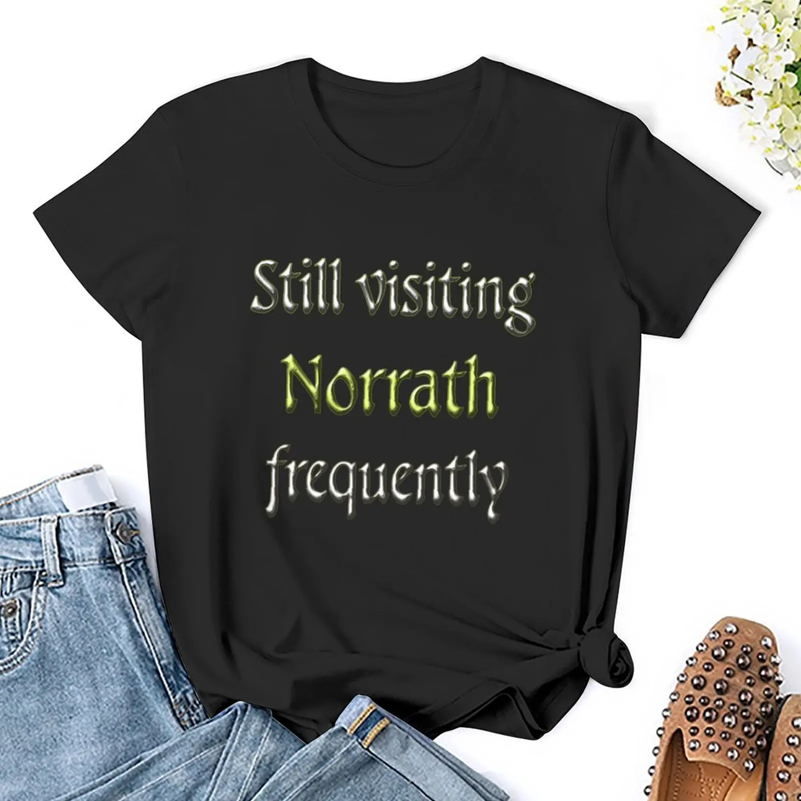 Still visiting Norrath World frequently- For players of medieval fantasy classic MMORPG T-Shirt