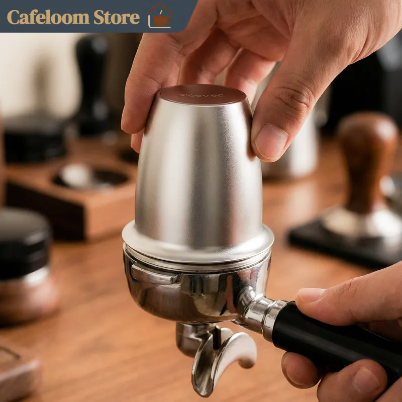 One Exception DIOOMOD Coffee Dosing Cup 53 58mm Unibody Espresso Grinder Receiver Hand Brew Coffee Dosing Container