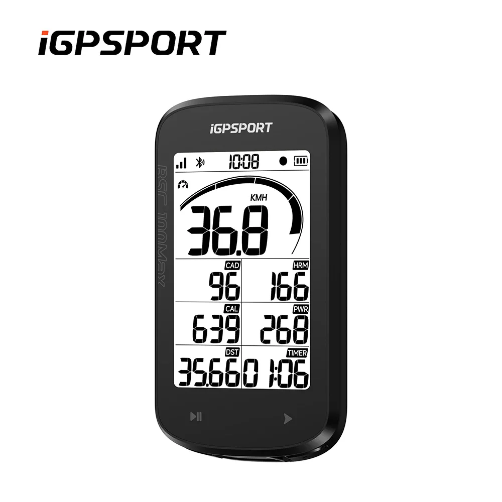 iGPSPORT BSC100Max Велосипедный компьютер GPS Велосипедный спидометр Велосипедный цифровой секундомер Велосипедный одометр Велосипедный компьютер iGPSPORT BSC100Max Велосипедный компьютер GPS Велосипедный спидометр Велосипедный цифровой секундомер Велосипедный одометр Велосипедный компьютер