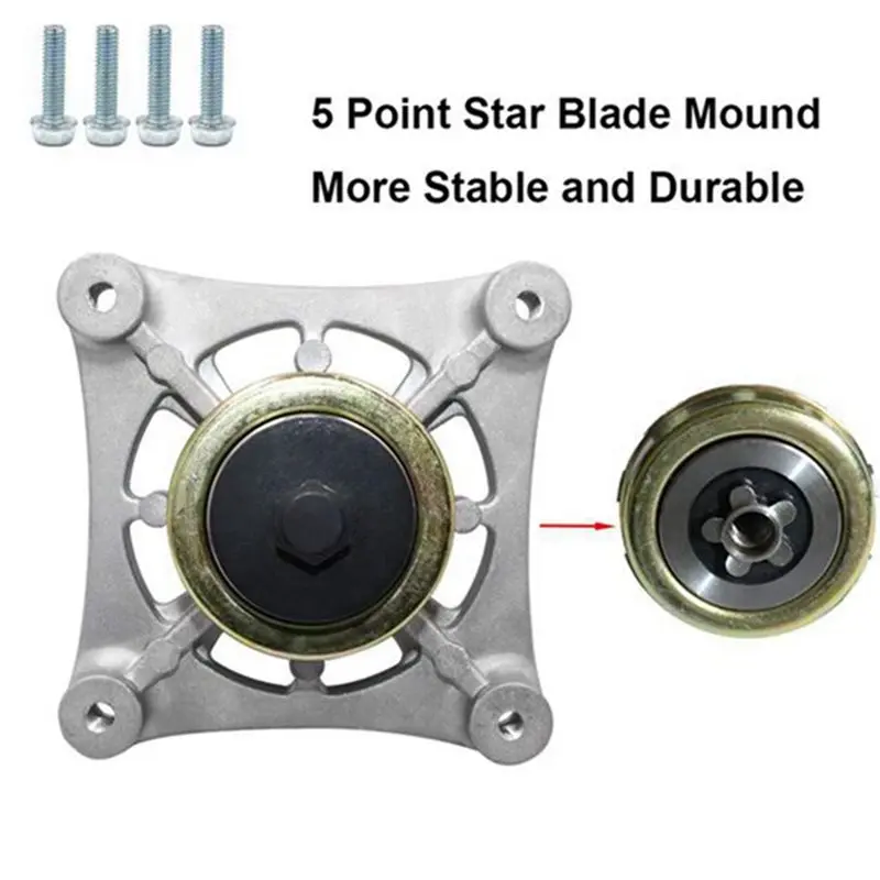 ABAH-For 42-54 Inch Mower Deck Spindle Kit 187292& 2200 567253301 Includes All Needed Parts For Lawn Mower