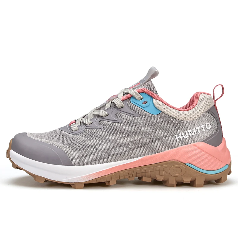 HUMTTO Trail Running Shoes for Women Sneakers Luxury Designer Gym Tennis Trainers Summer Breathable Black Sports Womens Shoes
