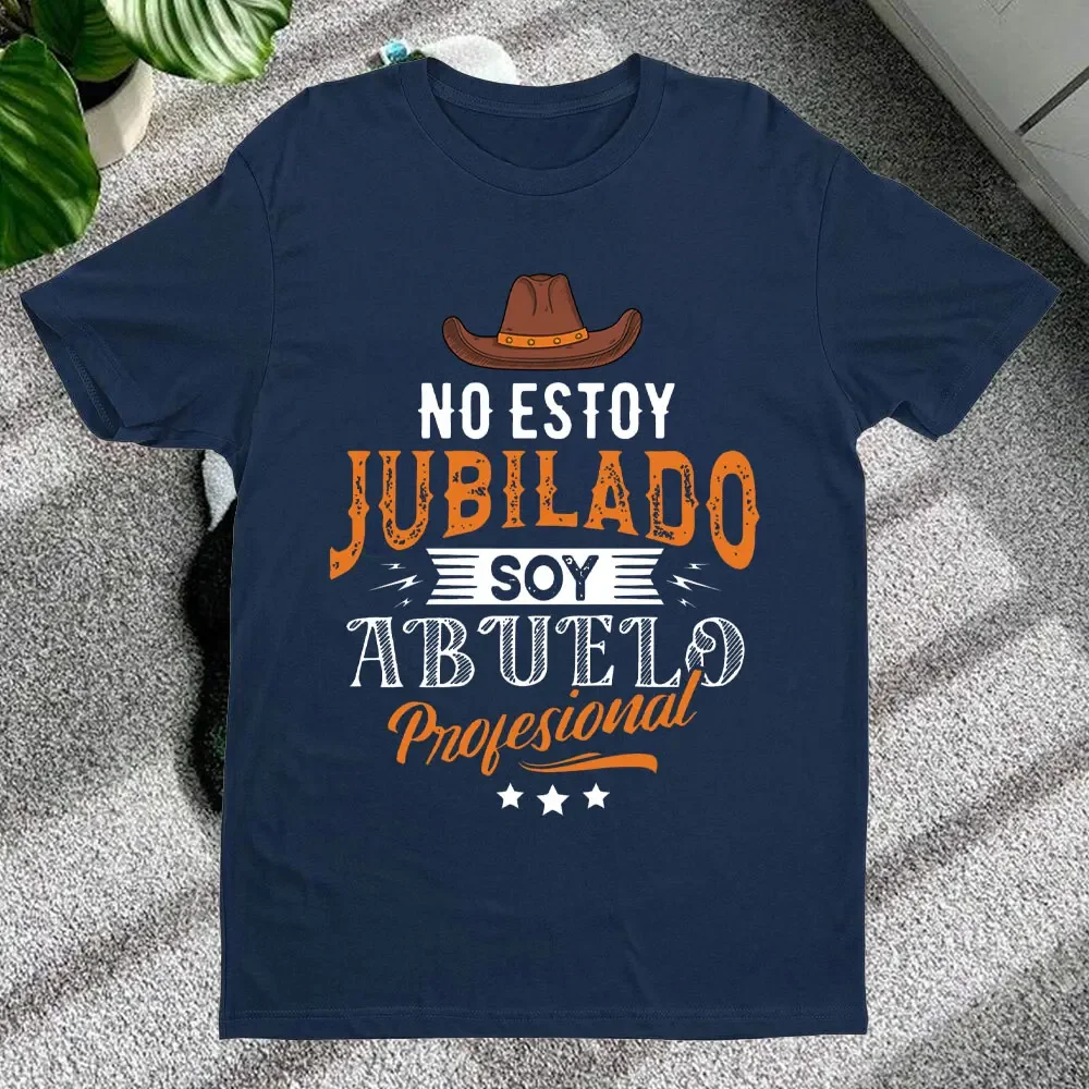 أنا لست متقاعدًا أنا جد محترف تي شيرت بتصميم عتيق تي شيرت رجالي مضحك هدية عيد الأب ملابس عصرية للجد #5