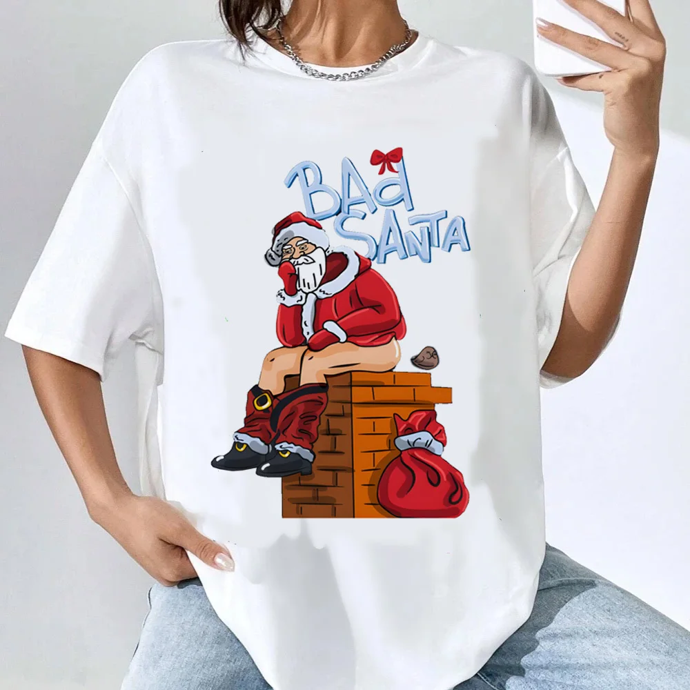 T-shirt de Noël gothique grunge respirant, chemise classique kawaii, rétro hip hop, chimédélique, années 80, 600