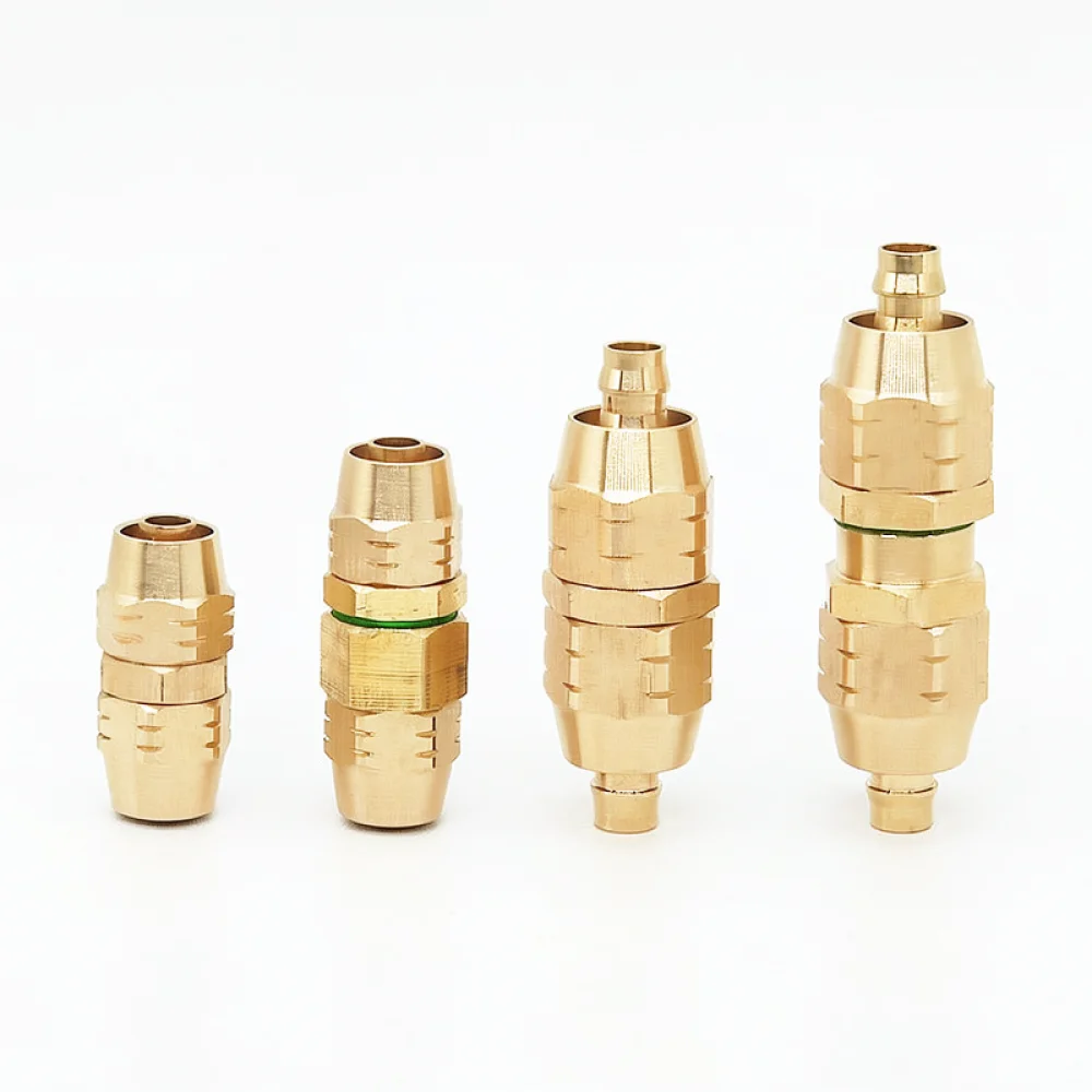 Durable Copper Pipe Coupling Agricultural Pesticide Applicator Hose Repair Extension Joint Water Pipe Fitting