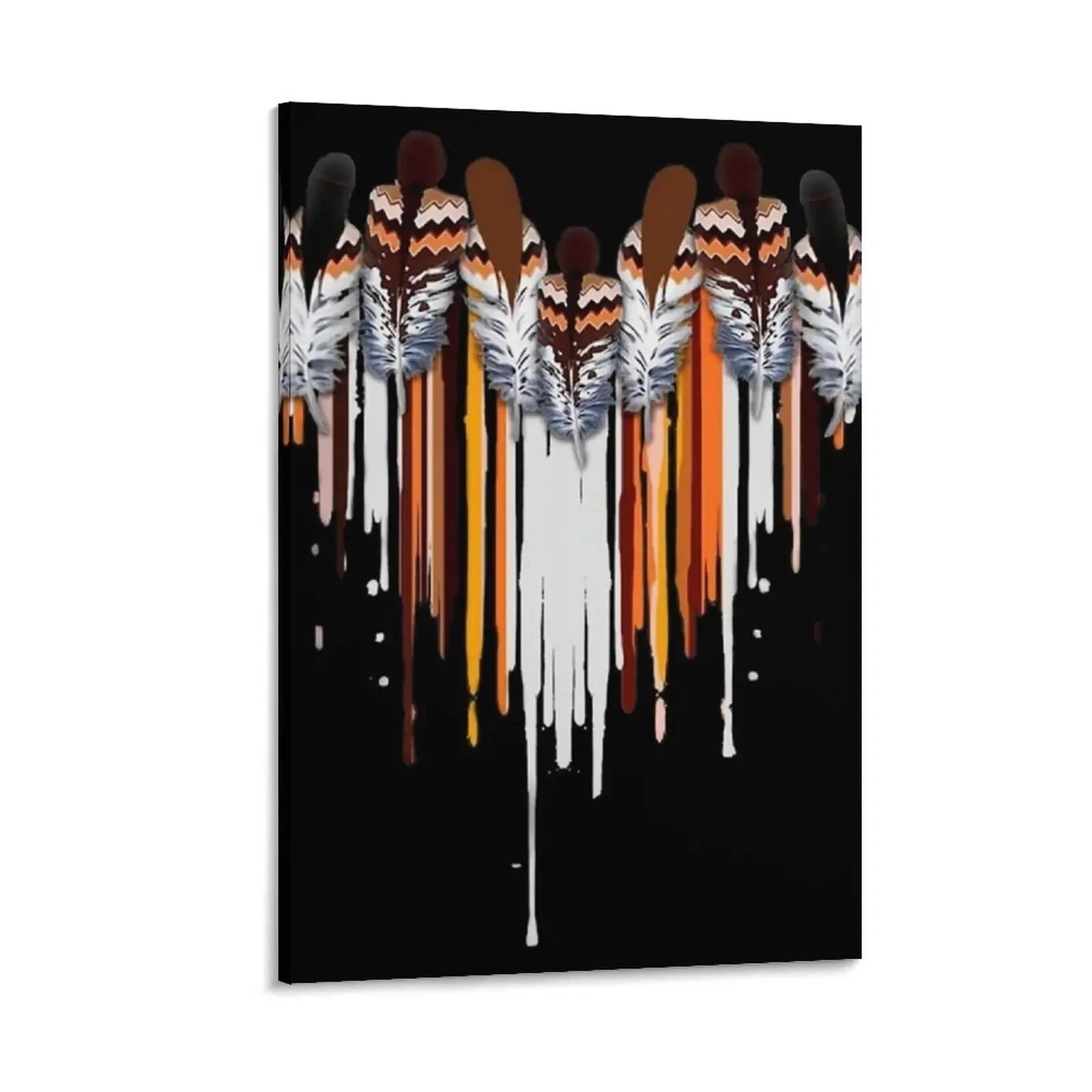 

Native Heart native american i may not be full blooded but my heart 100 native, women Canvas Painting house decoration