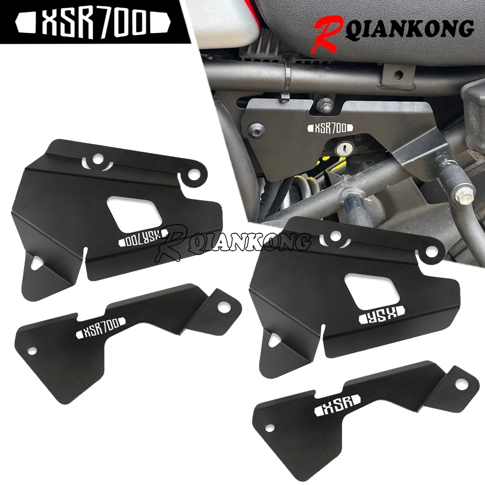 

For Yamaha XSR700 XSR 700 2015-2025 2024 2023 2022 2021 Motorcycle Side Panel Frame Cover Brake Reservoir Guards Protector Set
