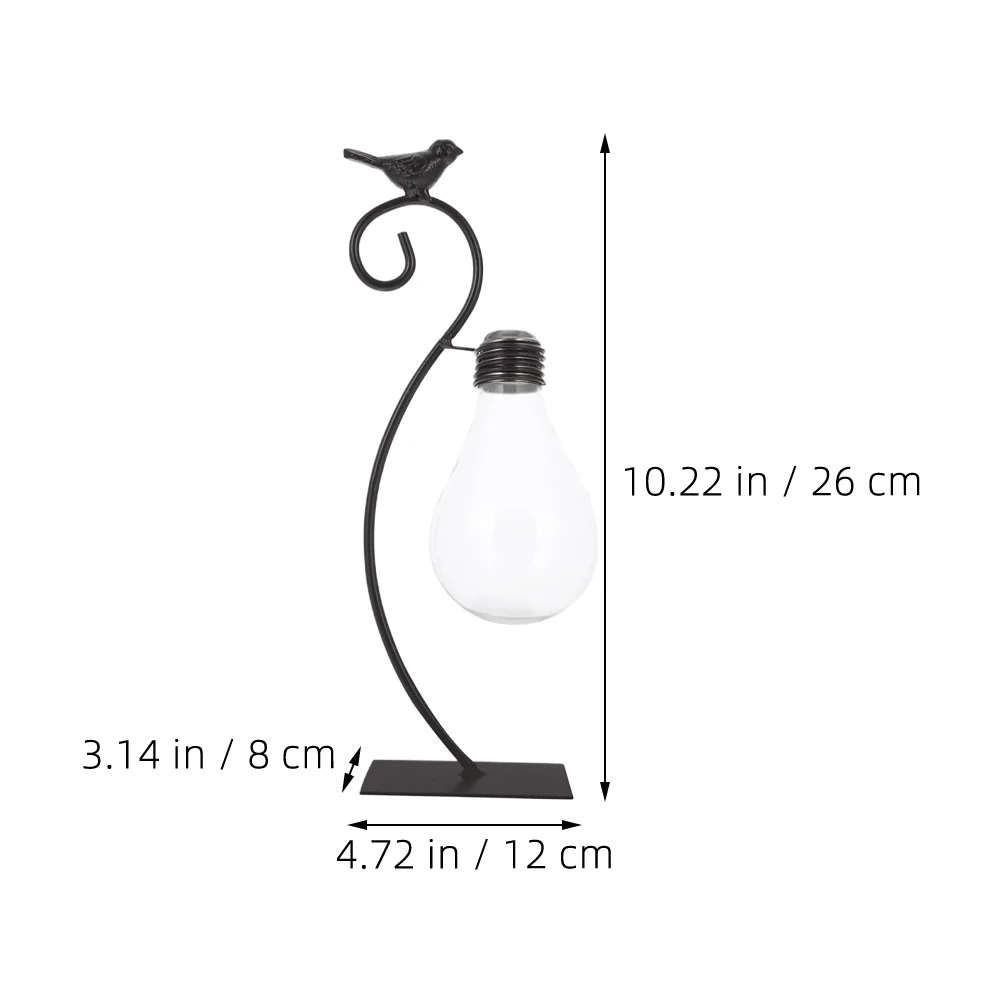 

Flower Vase for Decor Desktop Glass Pot Holder Table Arrangement Planter Bouquet