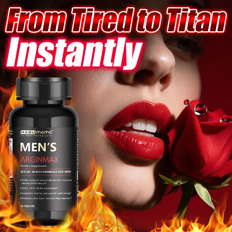 

Natural Supplements with folic acid,Vitamin B12,calcium 60 tablets-Men's Energizer for Stamina