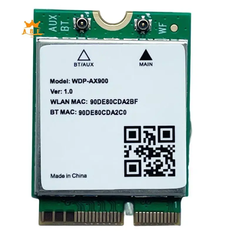 

A08E-новая беспроводная сетевая карта AIC8800D80P Wi-Fi 6 Bluetooth 5.4 M.2 WDP-AX900, адаптер 2,4G и 5 ГГц для ноутбуков с Windows 10/11