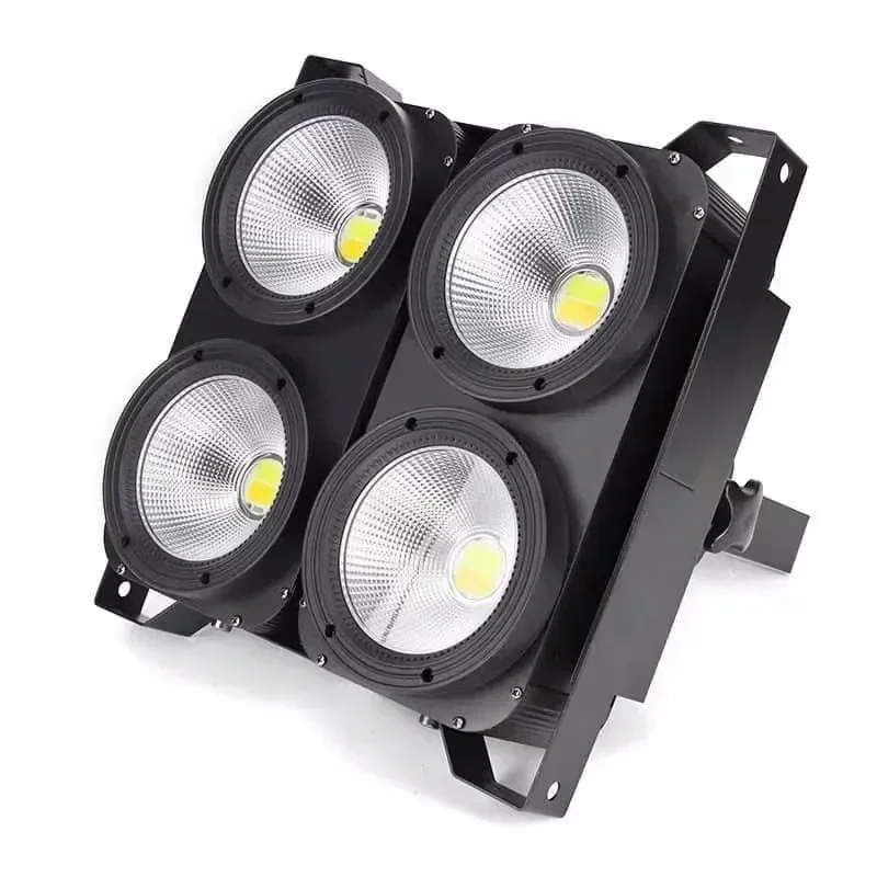 

COB Four Eye Audience Light Wedding Performance LED Stage Auto Show Supplemental Light Bar Flashing Light Cool Warm Dual Color