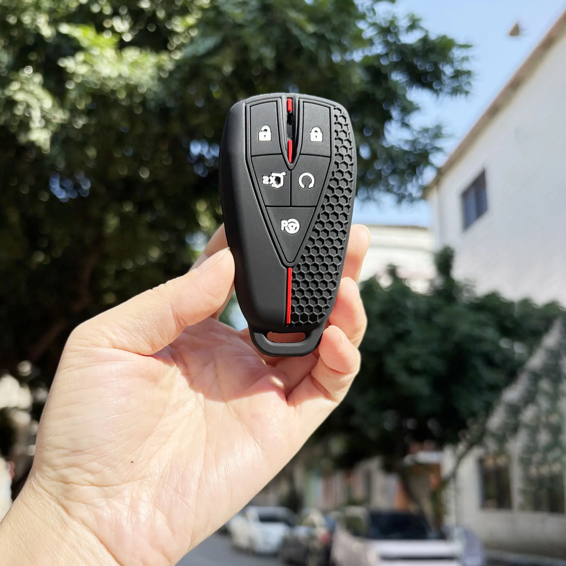 Car Accessories Protector For Changan CS35 Plus CS55 PLUS CS75 Eado UNI-T UNI K Oushang X5 X7 EV Silicone Car Key Caps Holder