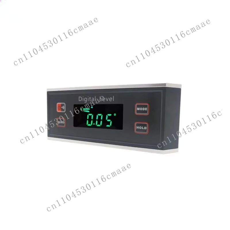151mm/6 inch aluminum alloy frame digital level backlit LED display 0.05 resolution 0.1 accuracy DL1903 self-test function