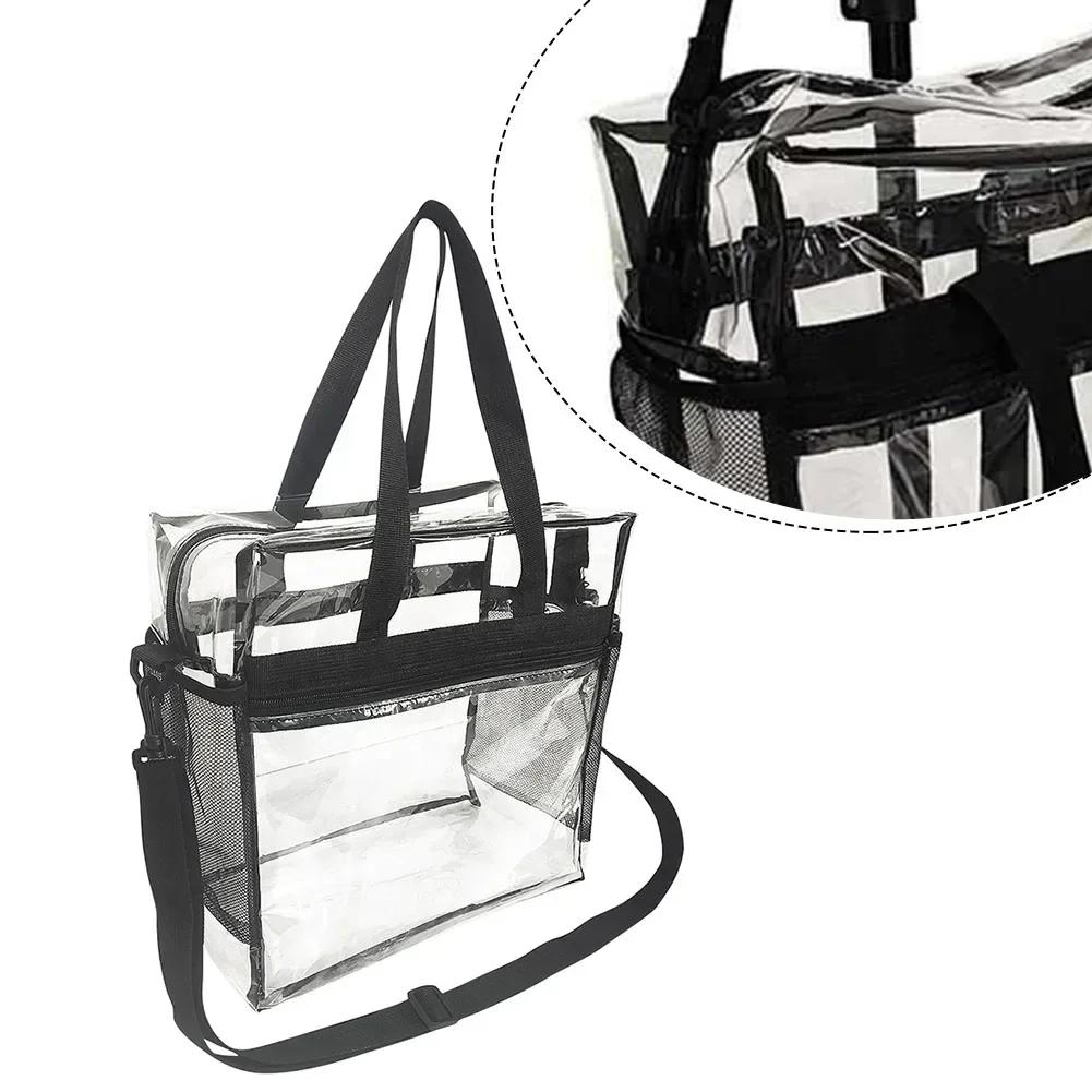 Transparent Bag Sports Stadium Approved Transparent Handbag With Closure Home Hand Tool Accessories