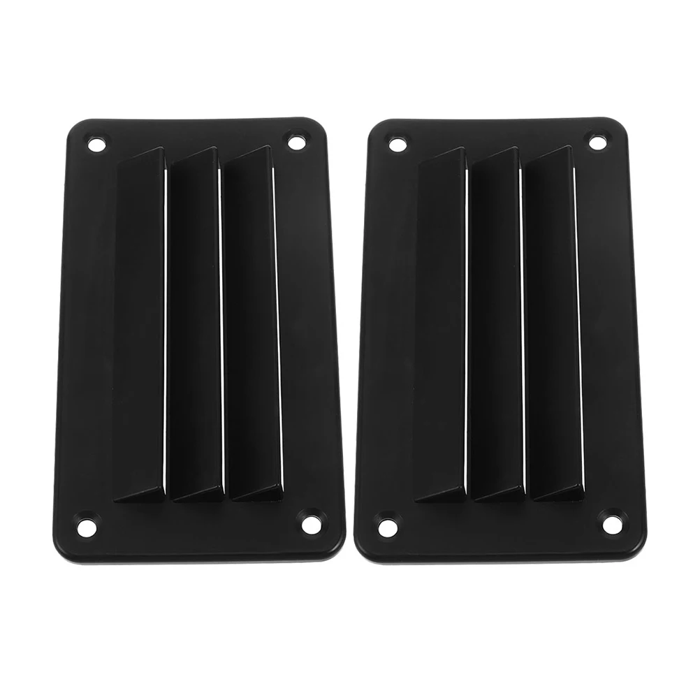 

2 pcs Ventilation Air Louvered Louvered Vent Vents for Boat RV Durable Boat Ventilation Louver Exhaust Fan Accessories
