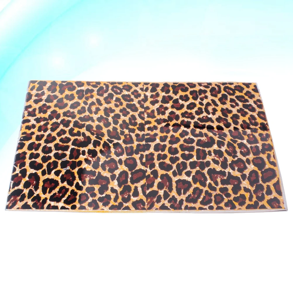 

44 X Leopard Print Board Guitar Accessories Guard Material Acoustic Bass Scratch Blank Plate Pickup
