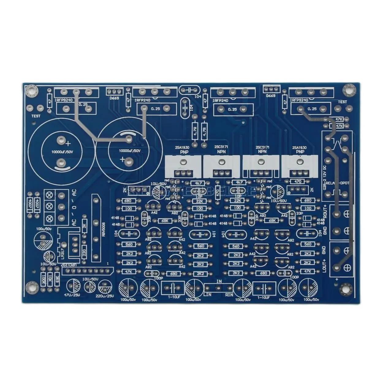 A3 IRFP240 IRFP9240 Volle Symmetrische Schaltung Doppel Differential Bereich Wirkung Transistor Power Verstärker Bord PCB