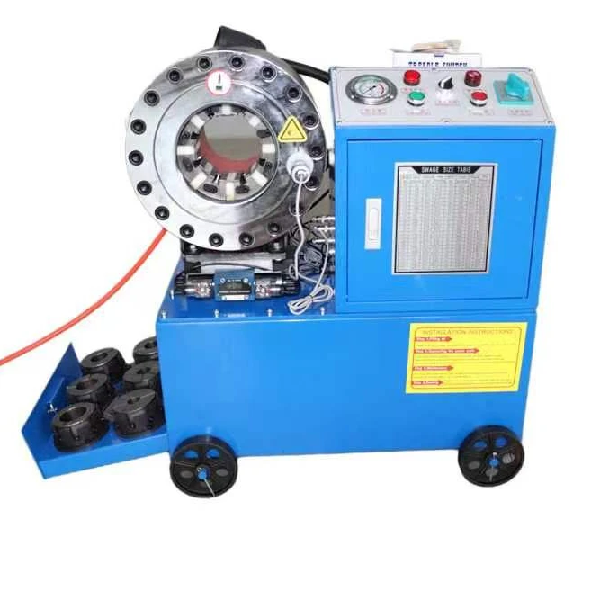 

Best for Sale automatic Hydraulic Hose Crimping Machine Hose Press Machine Crimper with 13 sets free dies part and die bench