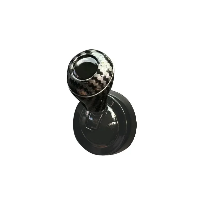 One Click Start Switch Cover Carbon Fiber Gear Shift Knob For BMW And For HONDA Metal Non Slip Pull Rod Design