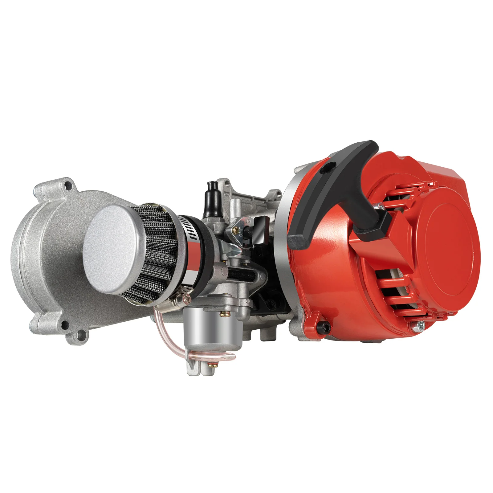 Moteur de course 2 temps 49cc 50cc, moteur de démarrage à corde de traction monocylindre pour vélo de poche Mini Dirt Bike ATV