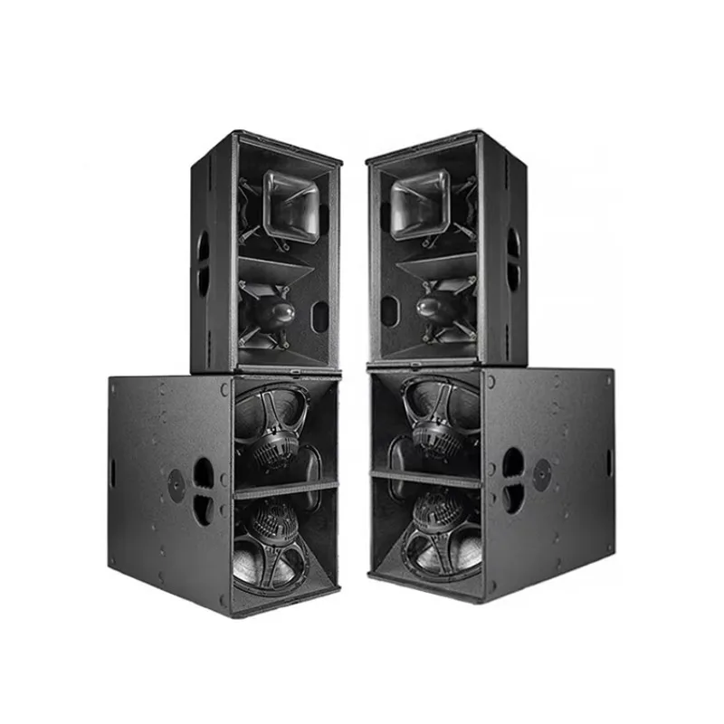 Passive Active Big Power Audio 2400W Subwoofer Neodymium B30 Professional Dual 15inch Subwoofer System Speaker for T24N
