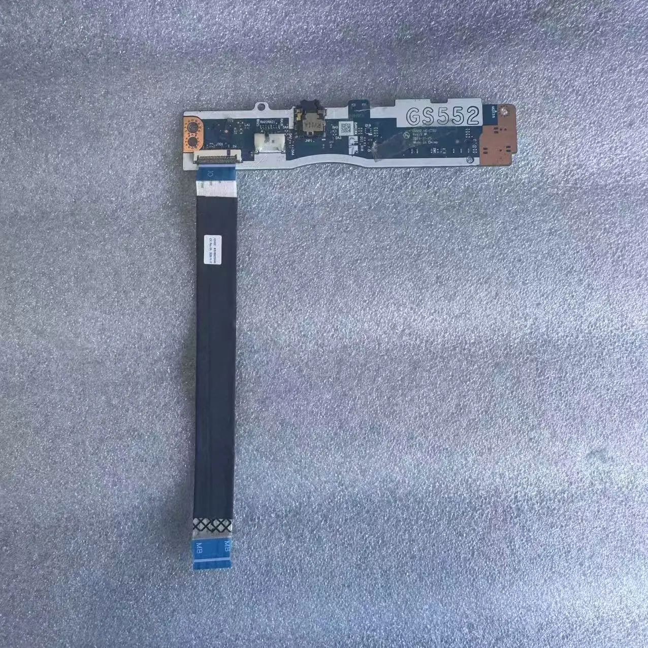Used PK343008M00 NS-C782 GS552 NBX0001SA00 For Lenovo Ideapad 3-15IIL05 3-15IML05 Power IO Audio Board Button w Cable