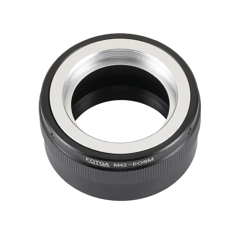 FOTGA Lens Adapter Ring M42-EOSM For M42 42 mm Lens For Canon EOS M EF-M M2 M3 M5 M5II M6 M10 M50 M50II M100 Mirrorless Camera