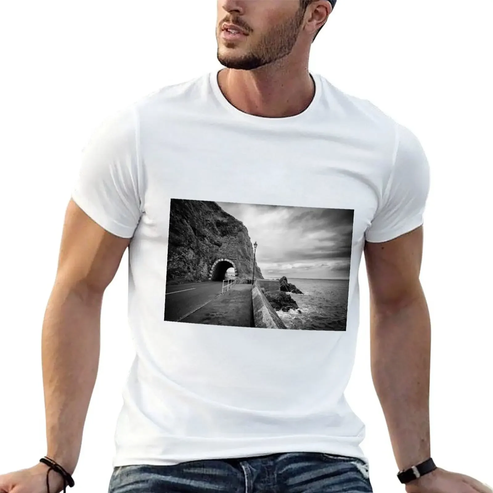 The Black Arch T-Shirt basketball graphic tees oversized t shirt mens designer clothes