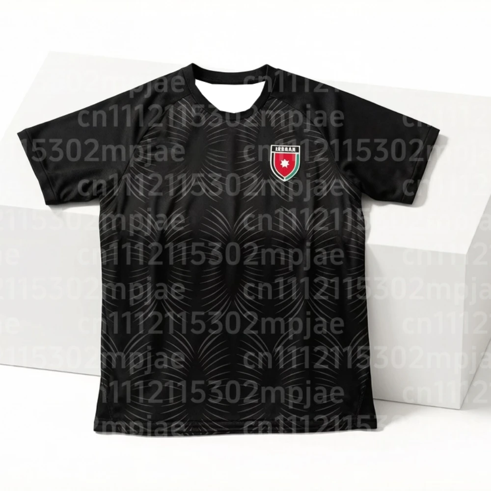 Camiseta de fútbol de manga corta Season Jordan para el hogar, traje deportivo de secado rápido que absorbe el sudor, secado rápido, conjunto familiar a juego