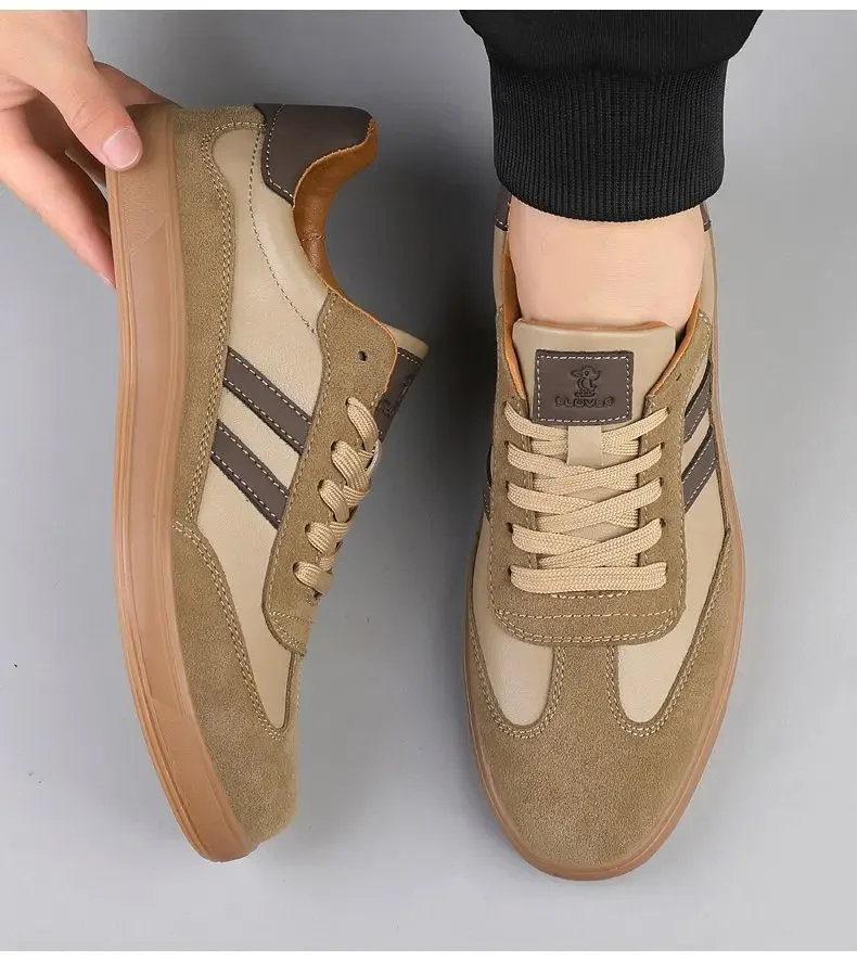 Klassische Designer-Schuhe für Herren, flache Turnschuhe, hochwertige Freizeit-Sportschuhe, Herren-Trainer, rutschfeste Herren-Skateboard-Schuhe für den Außenbereich – Detail 13