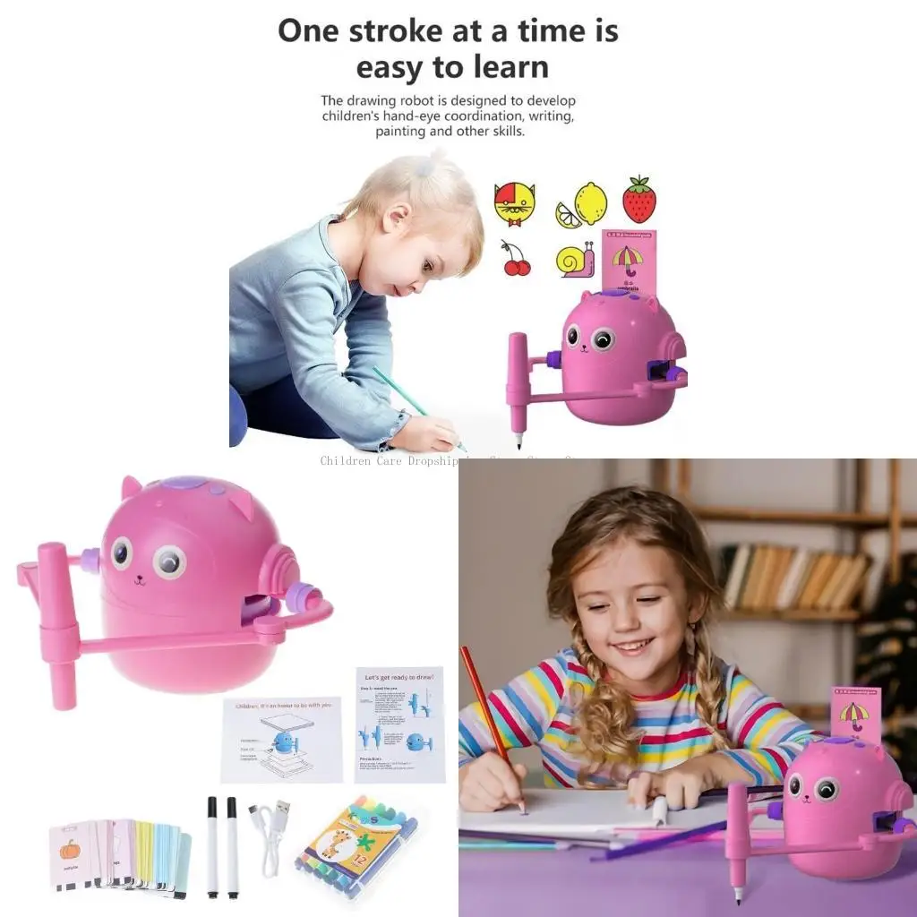 Giocattolo da giocattolo da disegno automatico giocattolo istruzione per l'apprendimento per il motore sottile per bambini