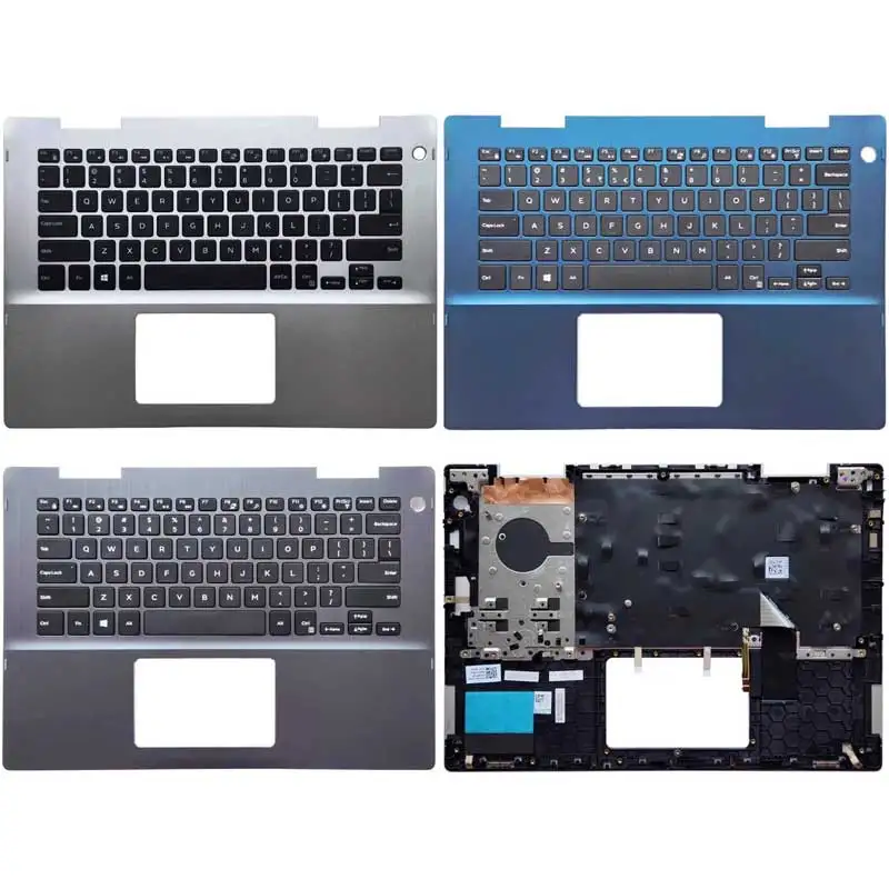 

New Original For Dell Inspiron 14 5481 5482 P39G Laptop Palmrest Case Keyboard US English Version Upper Cover