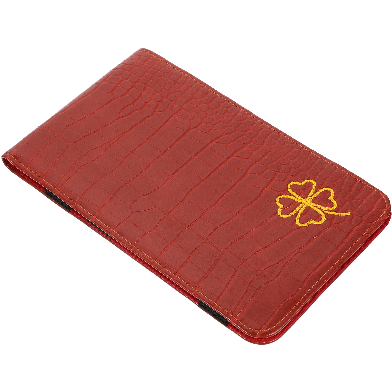 

Golf Scorecard Holder PU Material Water Resistant Lightweight Compact Golfing Recording Cover Gifts For Golfers Men Portable