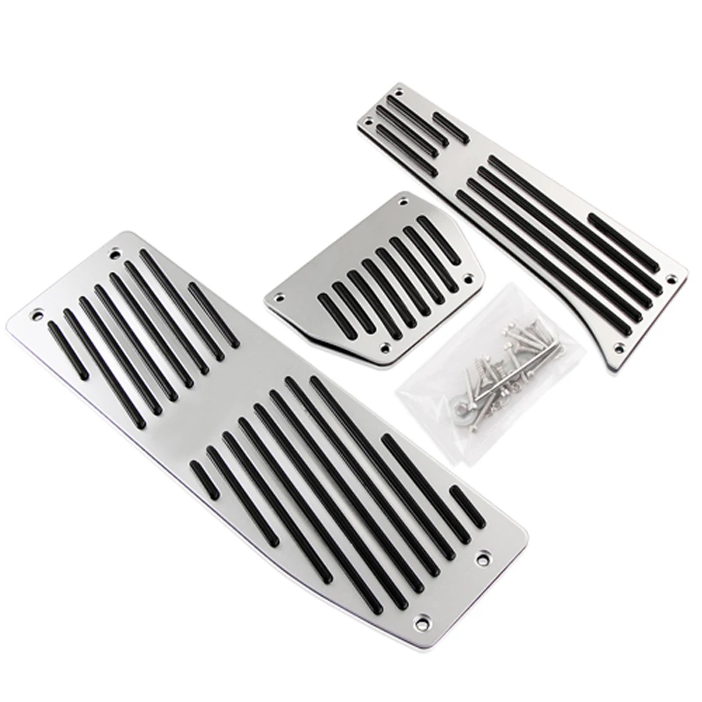 Nicht-bohren Nicht-slip Gaspedal Gas Kraftstoff Bremse Fußstütze Pedal Pads Für BMW 1,3 Serie X1 E39 E46 E87 E90 E91 E92, Auto Styling