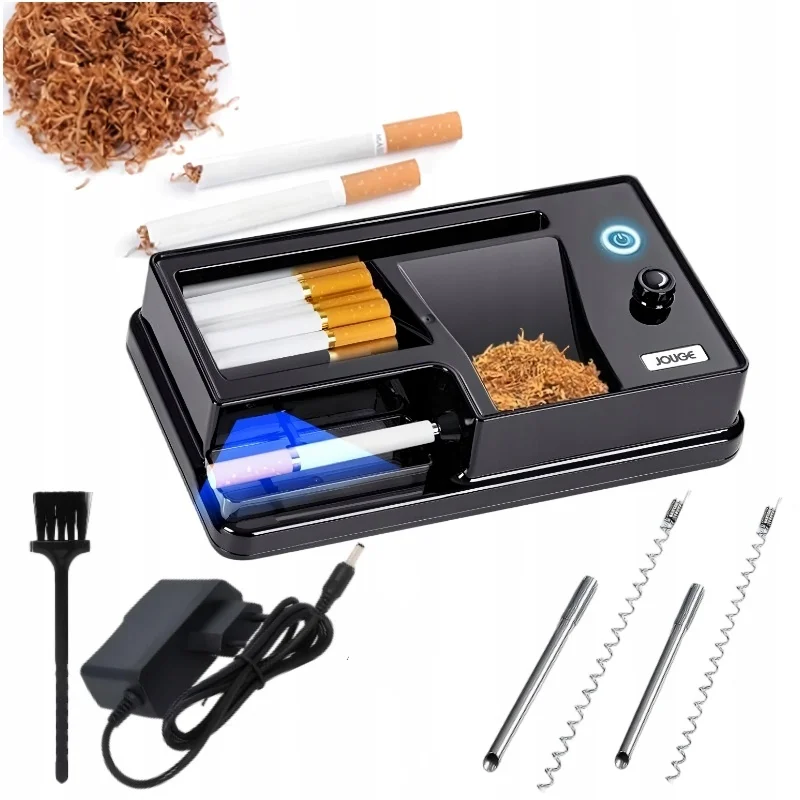 

Cigarette Rolling Machine Free Switching 6.5 8.0MM Tube Tobacco Filling Injector Intelligent Infrared Electric DIY Smoking Tools