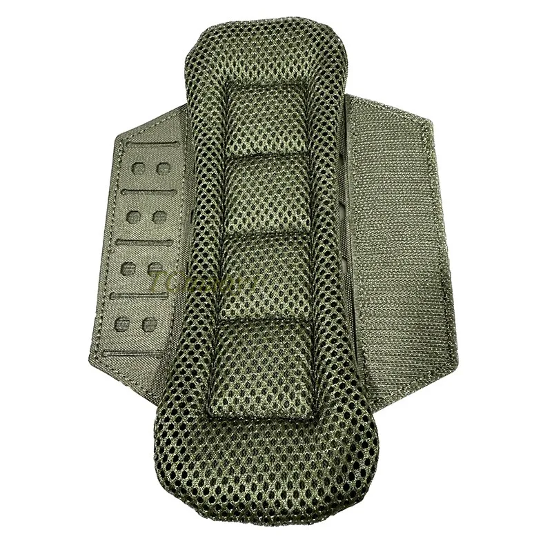 Outdoor vest shoulder strap shoulder pad laser cutting part cushioning breathable anti slip pad