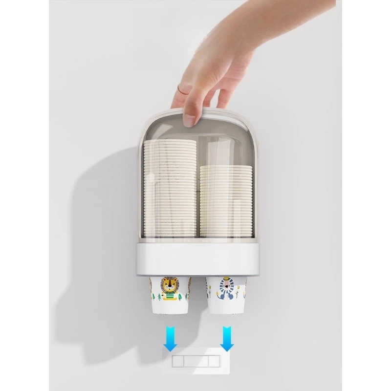 

Disposable cup picker, household wall-mounted paper cup