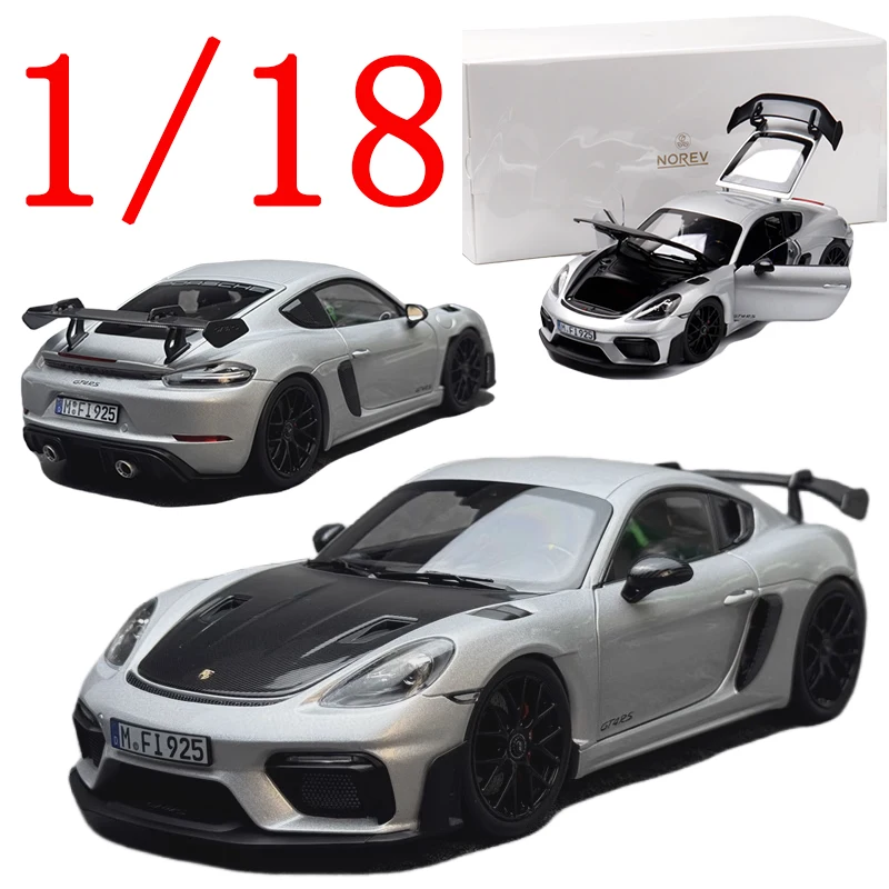 

NOREV Diecast 1/18 Scale Porsche Alloy Model Cars Porsche 911 GT4 RS 2022 Play Vehicles Toys for Boys Gift Original Box