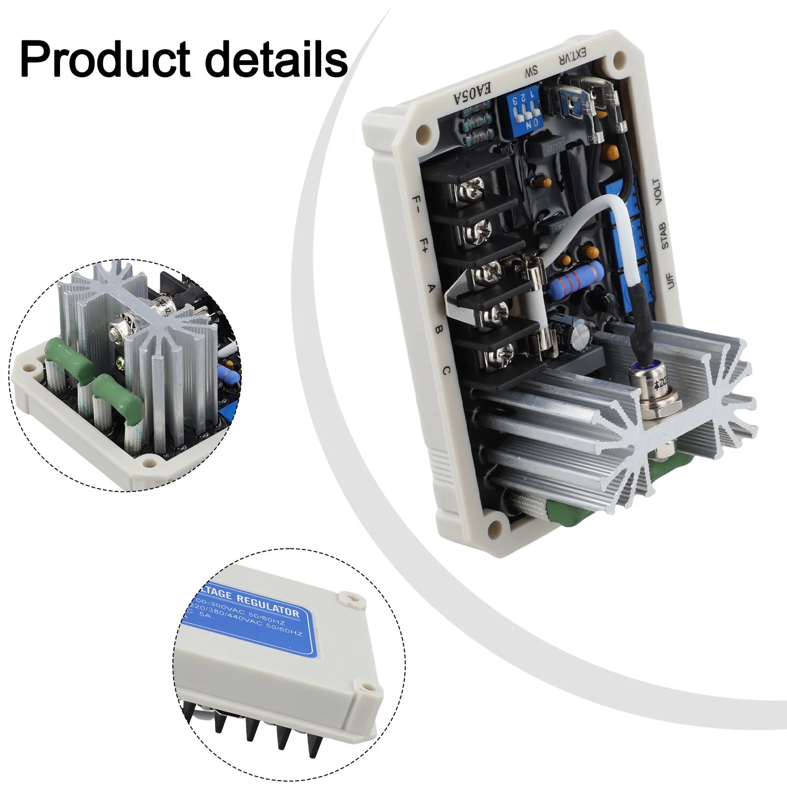 

AVR EA05A Automatic Voltage Regulator Controller for Generator Set Accessories Reliable Performance and Stability