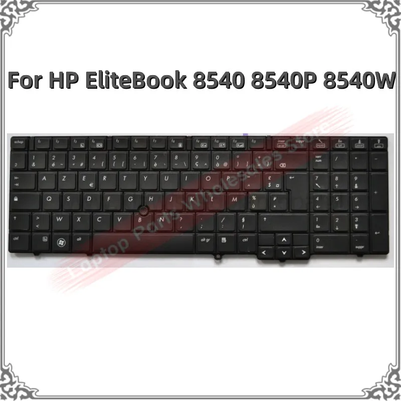 

US Laptop keyboard For HP EliteBook 8540 8540P 8540W Keyboard With Point 8540 Keyboard Replacement