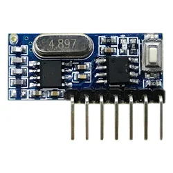 43 hz Superheterodyne Wireless Decoding Receiving Module 4 Channel Output Decoding Receiver for 433 Mhz Remote Controls
