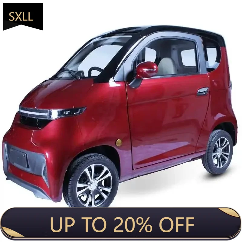 SXLL Jiaji L6e Powerful Lightweight Mini Electric Car New Energy Vehicle 2 People EEC CE Certified Winter Tire 55km/h Speed 80-1