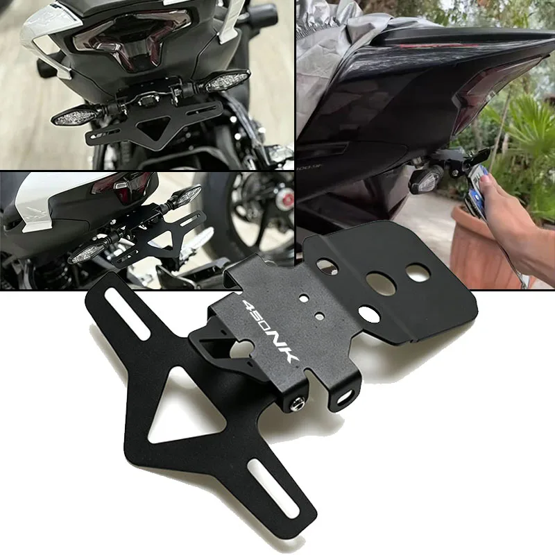 For 250SR 300SR 450SR 450SS 450NK 250 SRS 450 SR SS Motorcycle License Plate Holder Fender Eliminator short tail